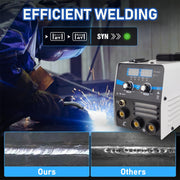 YILIFEIDA 3 in 1 MIG Welder 120A Multiprocess Welding Machine with IGBT Inverter, Digital Display, Full Kit