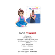 Tonies Ms. Rachel Toniebox 2 Starter Set, Cloud Pink, Screen-Free Audio Story Player for Kids 3+, 94624540