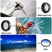Oiexi 4K 48MP Digital Camera With 180 Degrees Flip Screen & 32GB Micro Card, 2 Batteries (Black)