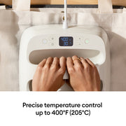 Cricut EasyPress 2 SE Heat Press Machine, 9 in x 9 in Ceramic-Coated Plate, Taupe, Includes 12 in x 12 in EasyPress Mat, 2012465