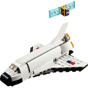 LEGO 6425609 Creator 3 in 1 Space Shuttle Toy to Astronaut Figure to Spaceship 31134, Building Toys