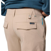 Columbia Roc Tech Chino Pant Men's Casual Pants, Omni-Shield Water Repellent, Stretch Waistband, Ancient Fossil, 36W x 34L, Straight Leg, Mid Rise, 214215