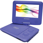 CURTIS SDVD7027-C-PURPLE Sylvania Portable DVD Player, 7