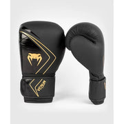 Venum 05044-498-12oz Unisex Contender 2.0 Boxing Gloves - Black/Gold - 12 oz - Adult