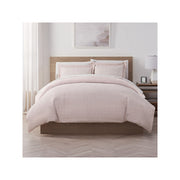 Serta Supersoft Cooling 3-Pc. Duvet Cover Set - DUSTY PINK ONE SIZE