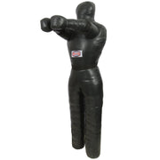 Combat Sports Legged Grappling Dummy, 70 lb, Black, Military-Grade Nylon, 5 ft 4 in