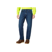 Carhartt Men's Relaxed Straight Jeans, 13-Ounce Cotton Denim, Bay, W34 x L30, 5-Pocket Design, 105119HAO-34x30