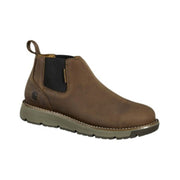 Carhartt Men's Millbrook Water Resistant Romeo Soft Toe Wedge Work Boots, Brown Oil Tanned, Size 11.5 FM4000-M