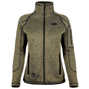 ActionHeat 5V Battery-Heated Jacket Sweater Jacket for Ladies - Olive Green - L