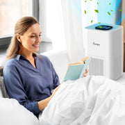 Qunler KJ220G-A4 HEPA Air Purifier for Large Rooms up to 1300 Sq.ft, Air Purifiers for Allergies and Asthma