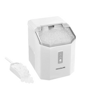 Frigidaire EFIC226-WHITE 33 lb Countertop Chip Ice Maker, Self-Cleaning, White