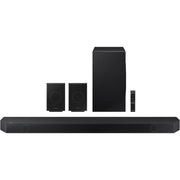 Samsung HW-Q990D/ZA Q-series 11.1.4 ch. Wireless Dolby ATMOS Soundbar + Rear Speakers w/ Q-Symphony, Black