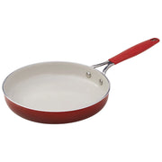 The Pioneer Woman 25 Piece Ceramic Nonstick Aluminum Easy Clean Cookware Set, Ombre Red