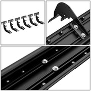 DNA Motoring Black 6 Inch Flat Side Step Bar Running Boards for 09-24 Ram 1500 Classic, Ram 2500, Ram 3500 Crew Cab STEPB-A-0028