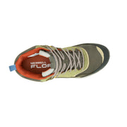 Merrell Speed Solo Mid WP Waterproof Hiking Boots, Olive Multi, Men's Size 8 Medium, J037861