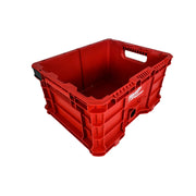 Milwaukee 48-22-8440 Packout 18.6 in. Tool Storage Crate Bin with Carrying Handles and 50 lbs. Weight Capacity
