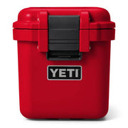 YETI LoadOut 15 GoBox Waterproof Cargo Case with Removable Tray, Defender Material, IP65/IP67 Rated, Rescue Red, 26010000389