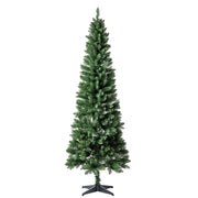 Holiday Time 7' Pre-Lit Brinkley Pine Green Artificial Christmas Tree with Warm White LED Lights