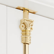 Signature Hardware Aldemer 72 Inch Tall Window Cremone Security Bolt, Solid Brass, Matte Black, 955209-1.75