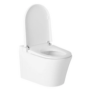 Signature Hardware 561884 Glinda Dual-Flush Wall-Mount Elongated Smart Toilet - Bowl Only