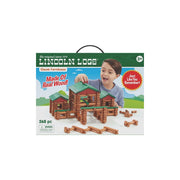 Lincoln Logs Classic Farmhouse Building Toy - 268 Wood Parts