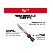 Milwaukee 48-32-4097 Shockwave Impact Duty Alloy Steel Screw Driver Bit Set (60-Piece)