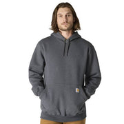 Carhartt Men's Paxton Heavyweight Hooded Sweatshirt, Rain Defender Water-Repellent, Carbon Heather, XX-Large Tall, 100615-026