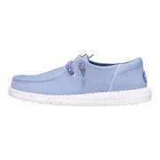 HEYDUDE Wendy Funk Friendship Lace Slip-On Loafers, Navy Blue, Size 7