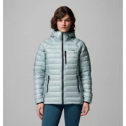 Columbia Arctic Crest Down Hooded Jacket for Ladies - Crushed Blue - XL