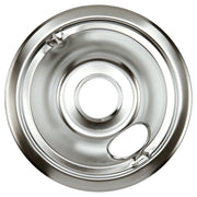 COZZIVITA GE WB31T10010/11 4-Pack Electric Stove Drip Pans, Stainless Steel, Thickened Anti-Bend & Rust-Resistant