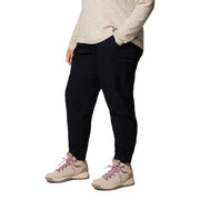 Columbia Women's Leslie Falls Jogger II, Stretchable Nylon, UPF 50 Sun Protection, Black, X-Large, 208705
