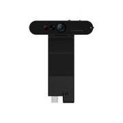 Lenovo ThinkVision MC60 Monitor Webcam, 1080p Full HD, Auto Focus, Adjustable 65-90 Field of View, Dual Noise-Cancelling Microphones, USB 2.0, Black, 4XC1K97399