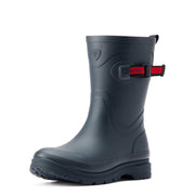 Ariat Kelmarsh Mid Rubber Boot, Waterproof Vulcanized Rubber, Navy, Women's Size 11 B Medium, 1.5-Inch Block Heel, 10044596