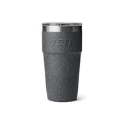 YETI Rambler 20-Oz. Stackable Tumbler with MagSlider Lid - Black Stone