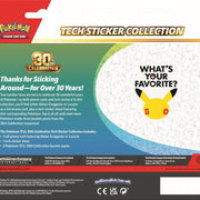 Pokemon TCG: 30th Celebration Tech Sticker Collection