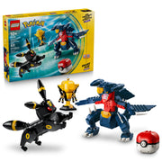 LEGO Pokemon SMART Play Umbreon vs Garchomp Championship Battle Interactive Building Toy 831 Pieces Ages 10+ 6589494