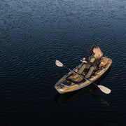 Pelican Catch Classic 100 Sit-On-Top Fishing Kayak, Ergocast Dual-Position Seating, Tunnel Hull, Beige, 10 ft
