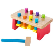 Melissa & Doug Deluxe Pounding Bench Toy for Toddlers