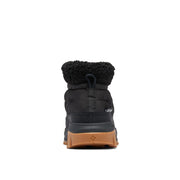 Columbia Snowtrot Shorty Women's Winter Boots, 200g Insulation, Omni-Heat Lining, Black Sea Salt, Size 8, Synthetic Upper, 2075121