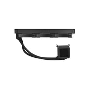 Lian-Li Galahad II LCD SL-INF 360 Liquid Cooler with 2.88-Inch IPS LCD Display, ARGB Fans, Black, GA2ALCD36INB
