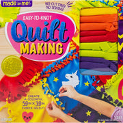 Made By Me 93436HNDRF Easy-to-Knot Quilt Making Kit