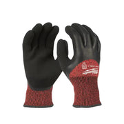 Milwaukee 48-22-8920B Small Red Latex Level 3 Cut Resistant Insulated Winter Dipped Work Gloves (12-Pack)