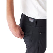 Levi Strauss Signature Men's Big and Tall Action Flex Slim Carpenter Pants, Black, 42X32