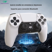 SPBPQY Wireless Game Controller for P5/Slim/Pro/PC with Dual Vibration & 6-Axis