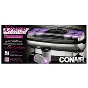Conair CHV14JX Heat Waves Jumbo and Super Jumbo Ceramic Rollers, 12 Ct