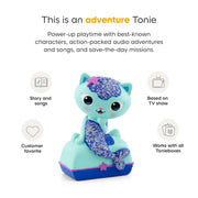 Tonies 3EDNUASI8KCP Gabby's Dollhouse MerCat Audio Play Figurine, Hand-Painted Collectible, Screen-Free Entertainment