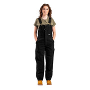 Berne Softstone Duck Insulated Bib Overalls for Ladies - Black - 3XL - Regular