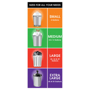 REYNOLDS CONSUMER PRODUCTS E65364 Strong Flex Tall Kitchen Drawstring Trash Bags, Lavender Fields Scent, 13 Gallon, 80 Count