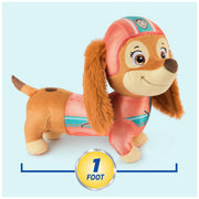Spin Master Paw Patrol Liberty Talking Plush, 12 in, Interactive Toy with 20 Sound Effects and Phrases, Kids 3+