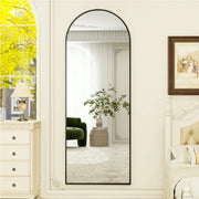 BEAUTYPEAK MDF-2164-BK-1 Arched 64.1